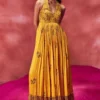 Punit Balana Yellow Embellished Dress