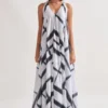 Amrich Raya Itajime Shibori Dress