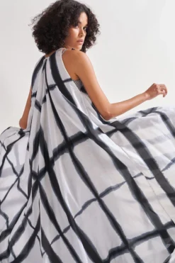 Amrich Raya Itajime Shibori Dress -Inca Clothing Shop 0404amr14 6