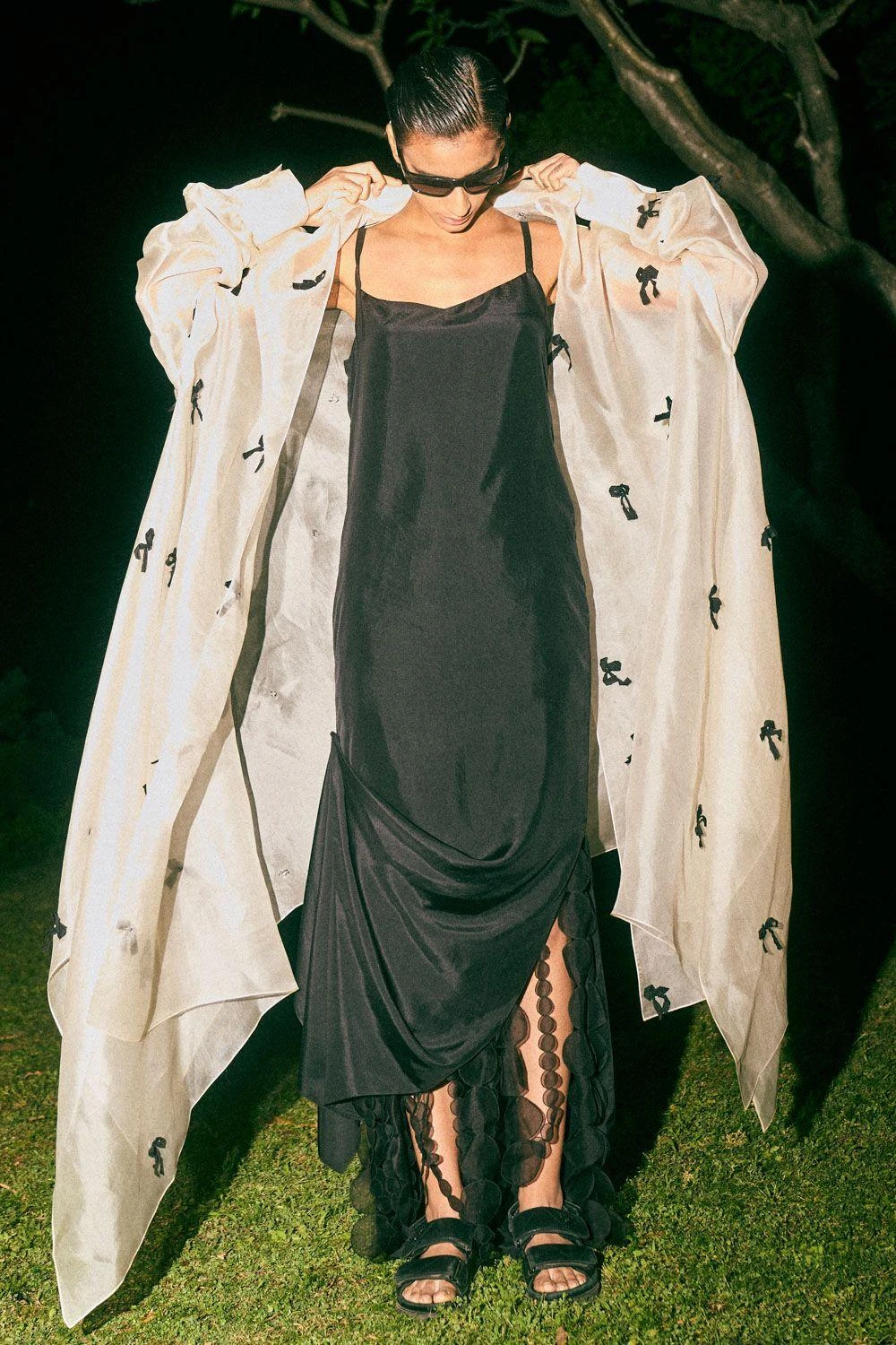 REIK Daria Draped Dress With Cynthia Jacket 2 REIK Daria Draped Dress With Cynthia Jacket - Image 2