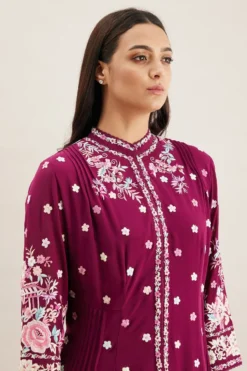 PATINE Maroon Gara Embroidered Dress 9 PATINE Maroon Gara Embroidered Dress -Inca Clothing Shop 111pat9 4