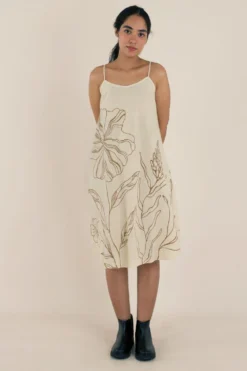 NAMBI-KAI Sage White Dress