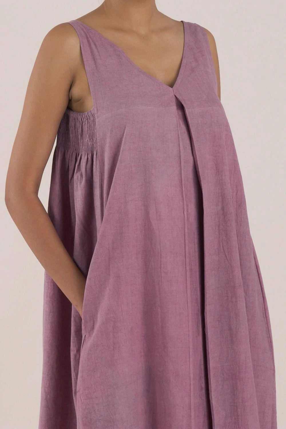 NAMBI-KAI Velvet Plum Dress 3 NAMBI-KAI Velvet Plum Dress - Image 3