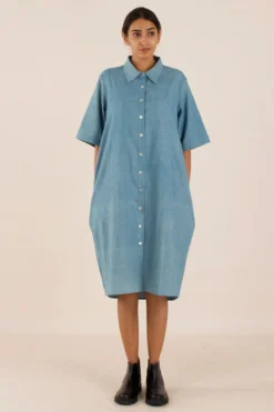 NAMBI-KAI Blue Wisp Dress