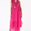 Richa Khemka Pink Embellished Jacket & Slip Dress