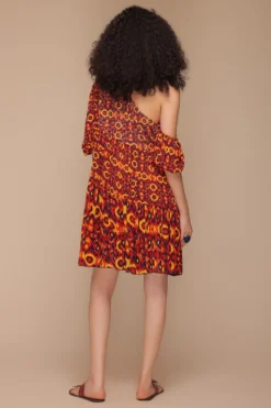 Payal Jain Tiffany Printed Dress -Inca Clothing Shop 14623pj21 3