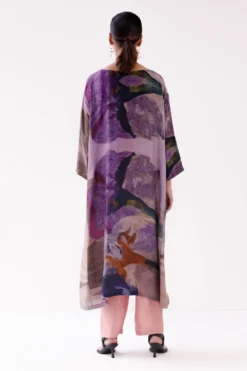 YAVI Eliza Abstract Printed Dress -Inca Clothing Shop 14923yi13 3