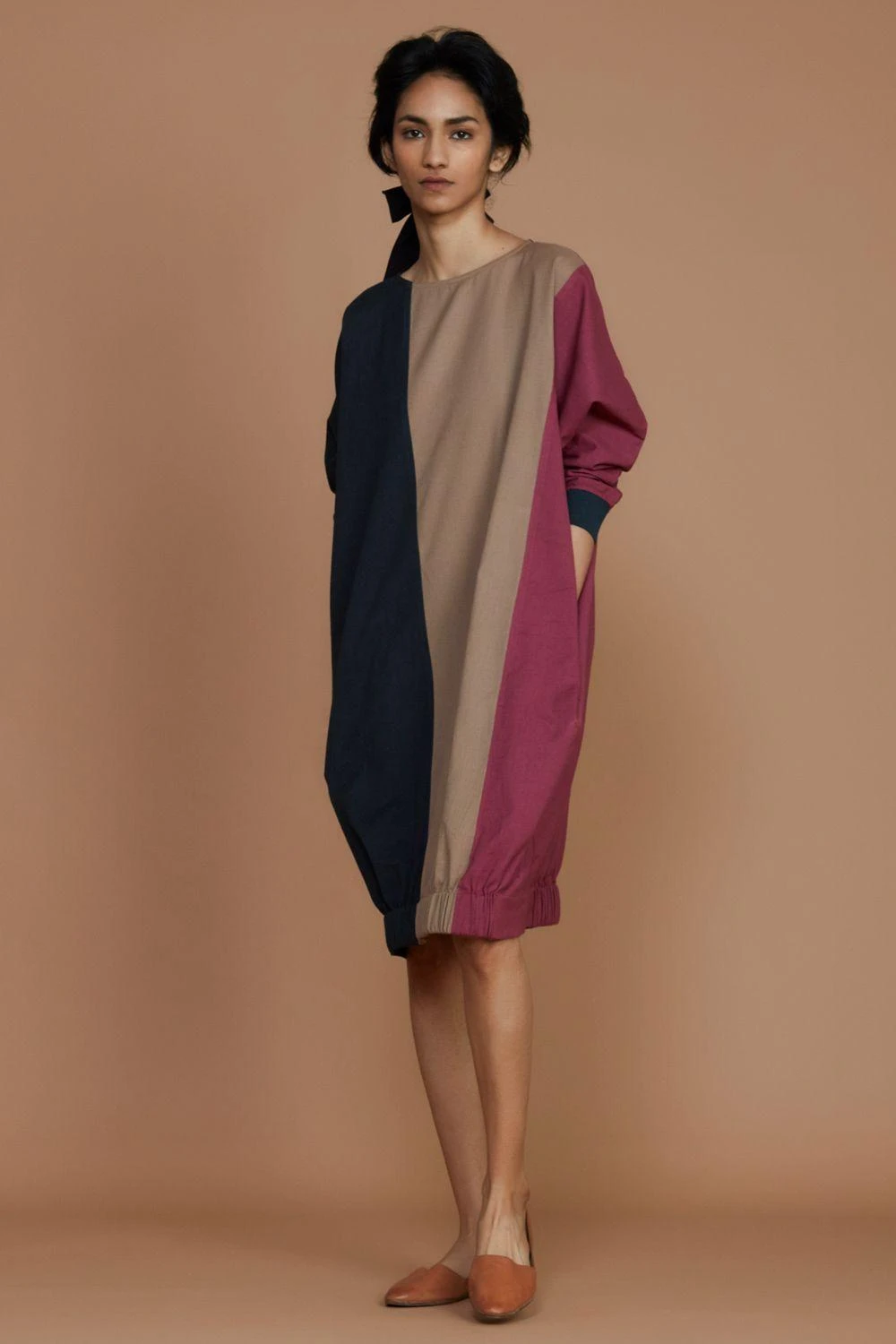 Mati Colour-blocked Shift Dress 1 Mati Colour-blocked Shift Dress