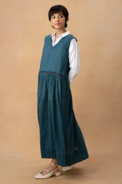 Injiri Blue Rasa Dress -Inca Clothing Shop 171023bs2 3