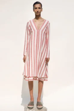 Urvashi Kaur Pino Striped Dress