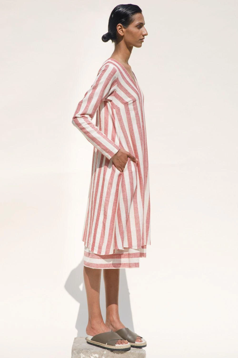 Urvashi Kaur Pino Striped Dress 2 Urvashi Kaur Pino Striped Dress - Image 2