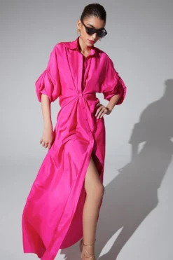 REIK Pink Eve Dress -Inca Clothing Shop 17323rk14 3