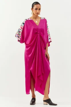 Inca Fuchsia Kaftan Dress