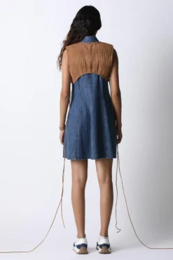 431-88 By Shweta Kapur Blue Dana Dress 6 431-88 By Shweta Kapur Blue Dana Dress -Inca Clothing Shop 20042023sk21 3