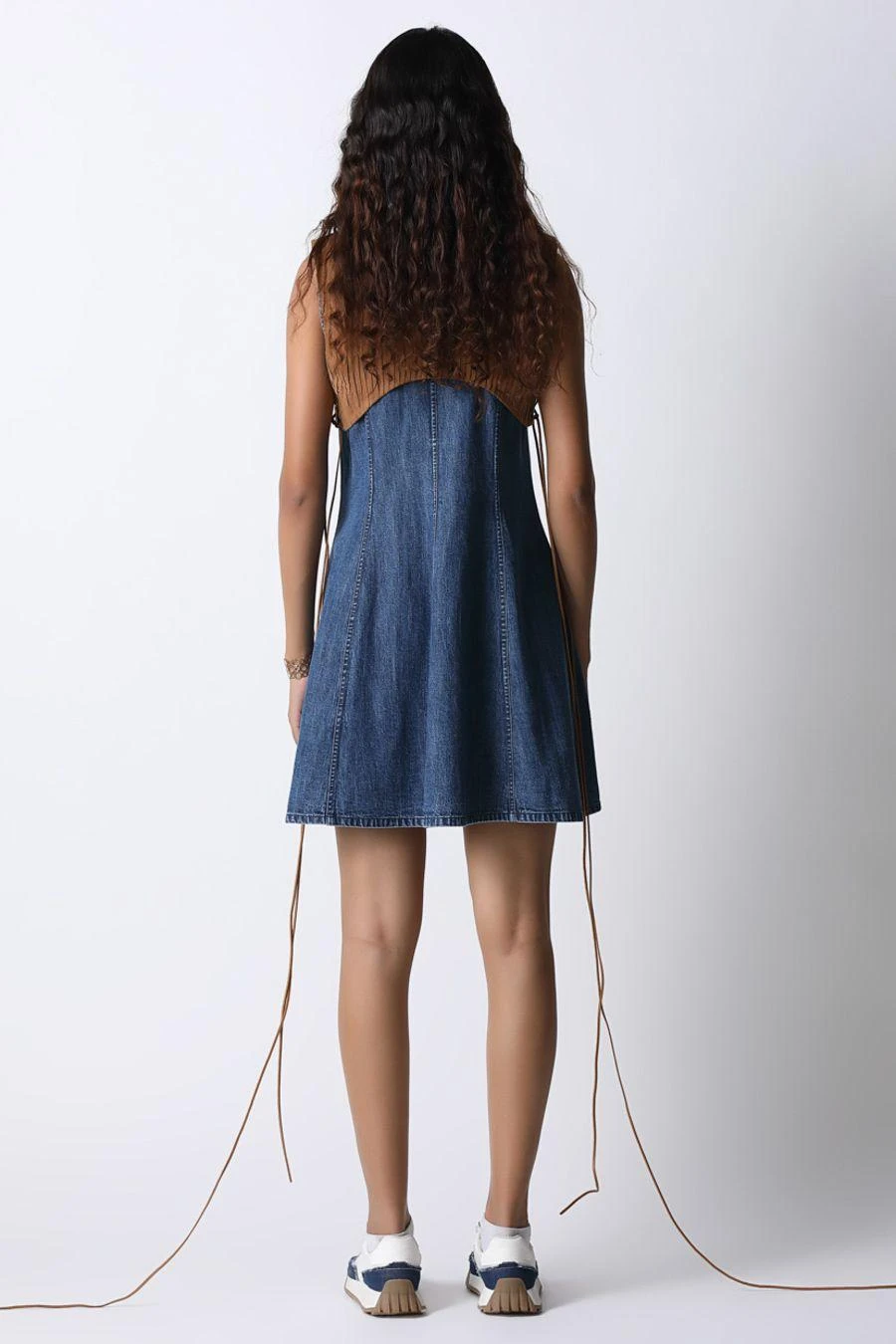 431-88 By Shweta Kapur Blue Dana Dress 4 431-88 By Shweta Kapur Blue Dana Dress - Image 4