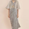 Sunira Designs Boond Printed Kaftan Dress