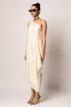 REIK Ivory Mimosa Dress With A Moulin Shirt -Inca Clothing Shop 210623rk03 3