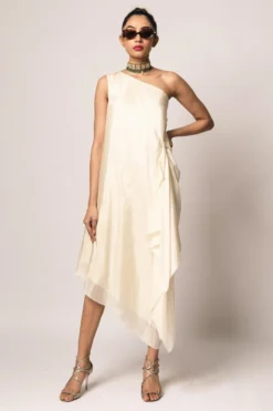 REIK Ivory Mimosa Dress With A Moulin Shirt -Inca Clothing Shop 210623rk03 5