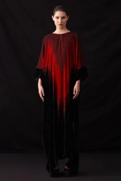 Amrich Cleo Shibori Kaftan Dress