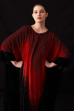 Amrich Cleo Shibori Kaftan Dress -Inca Clothing Shop 211123ach26 3