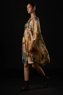 YAVI Beige Amber Dress -Inca Clothing Shop 2111yavi6 3