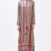 Kshitij Jalori Charley Stripe Kaftan Dress