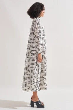 Amrich Kami Panelled Shirt Dress -Inca Clothing Shop 23623amr26 3