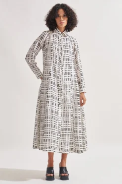 Amrich Kami Panelled Shirt Dress -Inca Clothing Shop 23623amr26 4