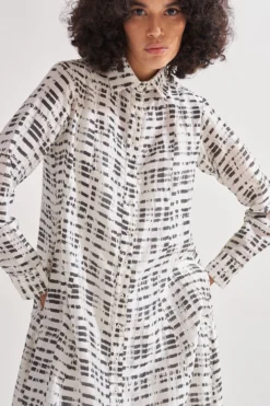 Amrich Kami Panelled Shirt Dress -Inca Clothing Shop 23623amr26 5