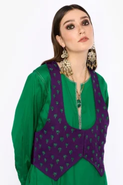 Heirloom By Rara Avis Green Palm Column Dress -Inca Clothing Shop 23rh19 5