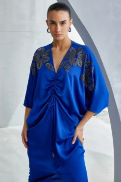 Namrata Joshipura RiverLeaf Drape Dress -Inca Clothing Shop 25723nj10 4