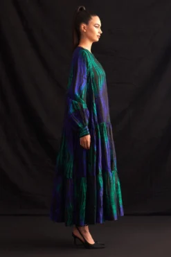 Amrich Mayra Handcrafted Shibori Dress -Inca Clothing Shop 25923aml58 4 1