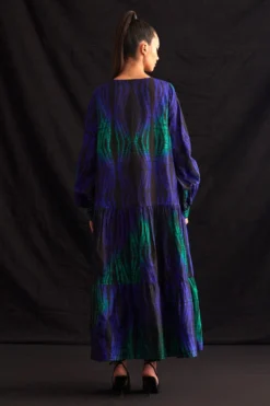Amrich Mayra Handcrafted Shibori Dress -Inca Clothing Shop 25923aml58 6 1