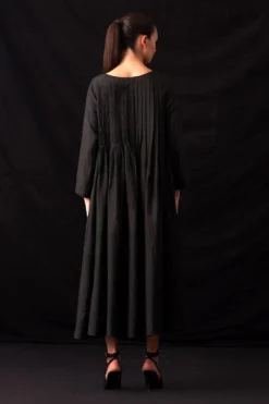 Amrich Fio Handwoven Pleated Dress -Inca Clothing Shop 25923aml7 6