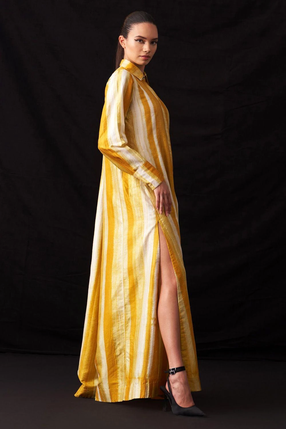 Amrich Kosi Hand-crafted Shibori Patterned Dress 3 Amrich Kosi Hand-crafted Shibori Patterned Dress - Image 3