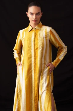 Amrich Kosi Hand-crafted Shibori Patterned Dress 11 Amrich Kosi Hand-crafted Shibori Patterned Dress -Inca Clothing Shop 25923aml86 5