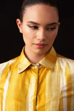 Amrich Kosi Hand-crafted Shibori Patterned Dress 12 Amrich Kosi Hand-crafted Shibori Patterned Dress -Inca Clothing Shop 25923aml86 6