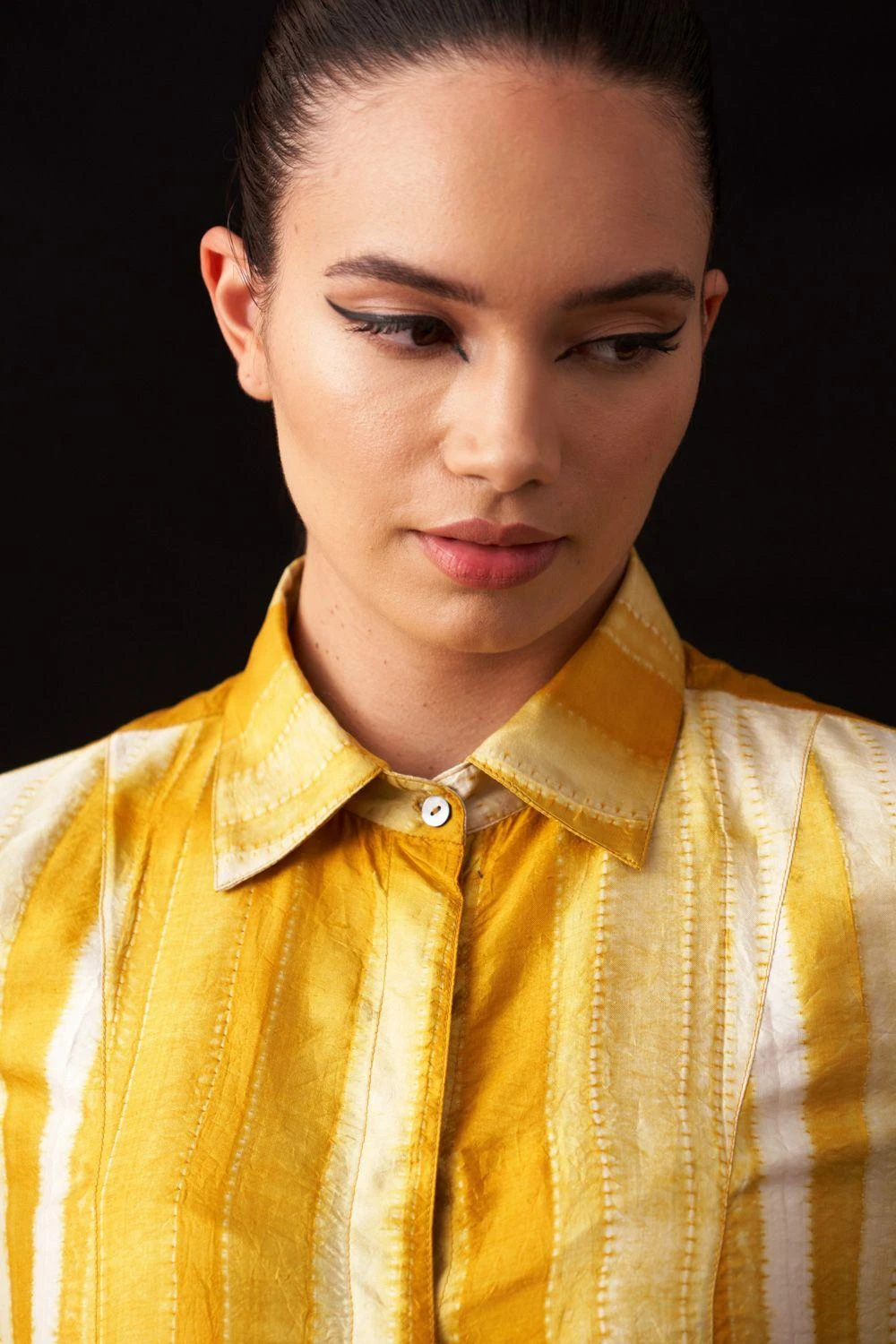 Amrich Kosi Hand-crafted Shibori Patterned Dress 6 Amrich Kosi Hand-crafted Shibori Patterned Dress - Image 6