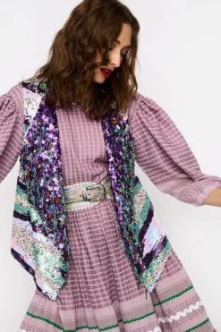 Rara Avis Lavender Gathered Maxi Dress -Inca Clothing Shop 25ra61 4