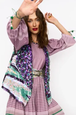 Rara Avis Lavender Gathered Maxi Dress -Inca Clothing Shop 25ra61 5