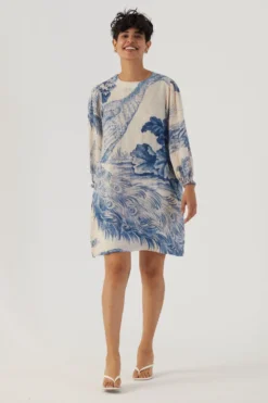 YAM Morni Linen Short Dress