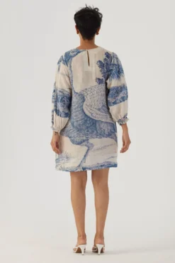 YAM Morni Linen Short Dress -Inca Clothing Shop 26623yam6 5