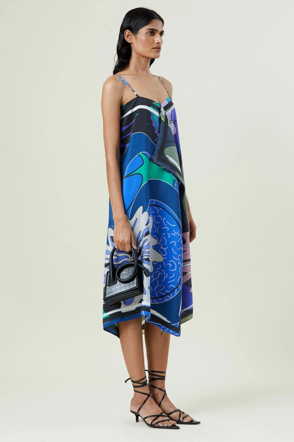 Kanika Goyal Label Two-toned Engineered Print Dress 2 Kanika Goyal Label Two-toned Engineered Print Dress - Image 2