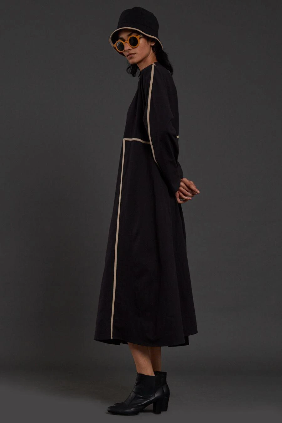 Mati Black High Neck Dress 2 Mati Black High Neck Dress - Image 2