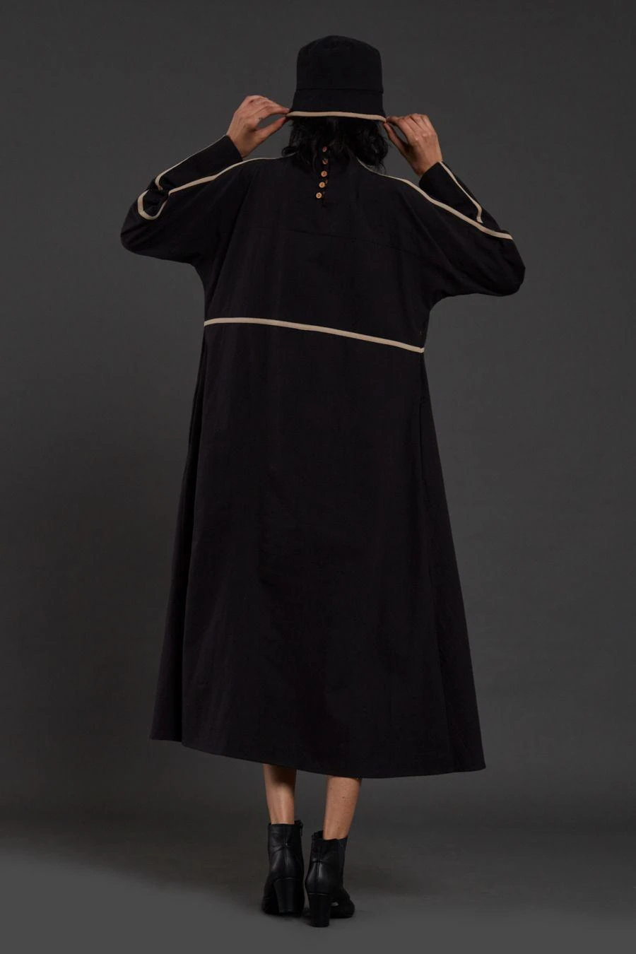 Mati Black High Neck Dress 5 Mati Black High Neck Dress - Image 5