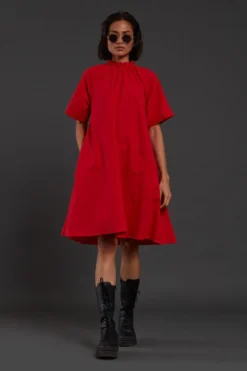 Mati Red Tora Dress
