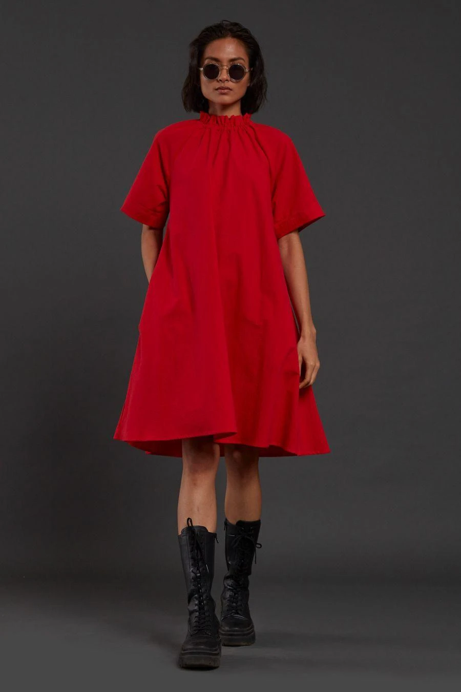 Mati Red Tora Dress 1 Mati Red Tora Dress