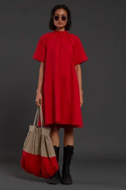 Mati Red Tora Dress 8 Mati Red Tora Dress -Inca Clothing Shop 3012wo4 4