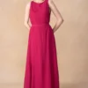 Stephany Pink Maxi Dress