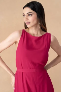 Stephany Pink Maxi Dress -Inca Clothing Shop 31123sy4 4